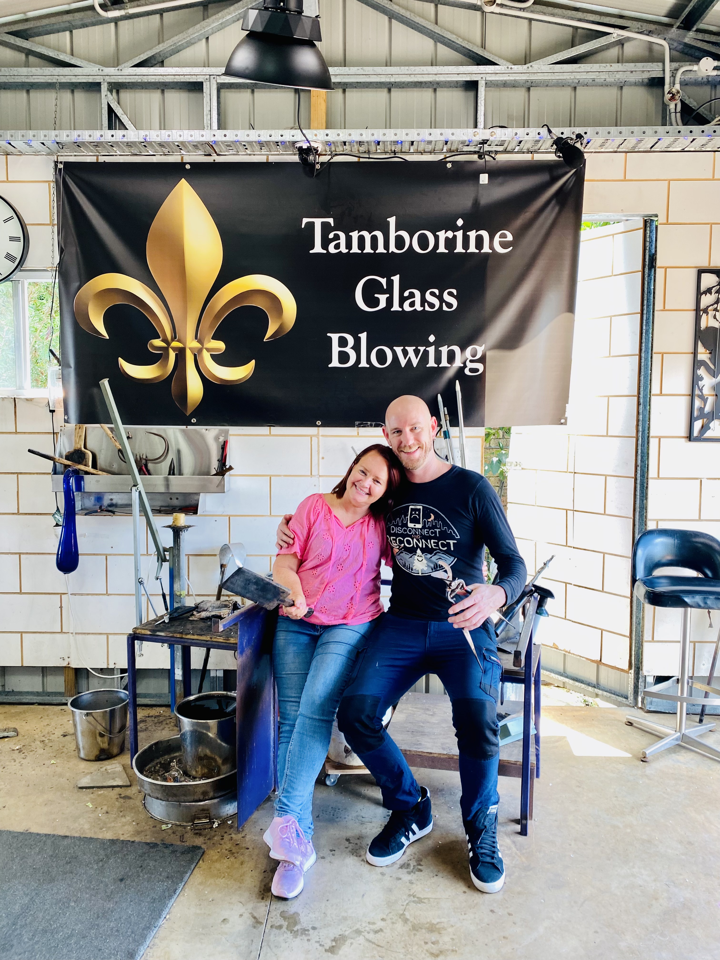 Couples Glassblowing Class