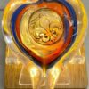 Glass Heart - Rainbow