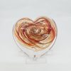 Large Red Glass Heart - Image 3