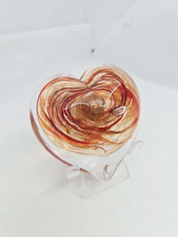Large Red Glass Heart