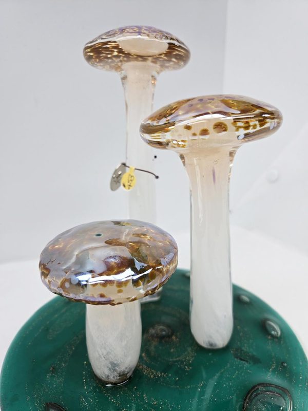 Gold Top Trio on Blown Dichro Base - Image 3