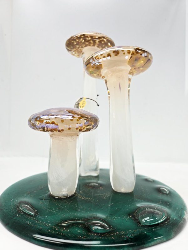 Gold Top Trio on Blown Dichro Base - Image 5