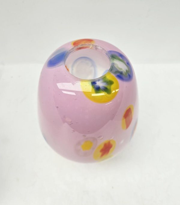 Pink Floral Pendant 2 - Image 4