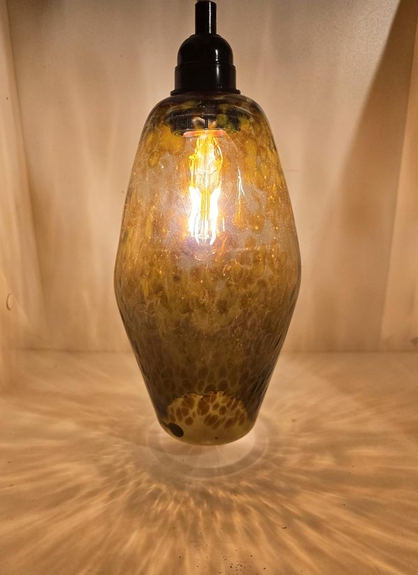 Amber Pendant Light