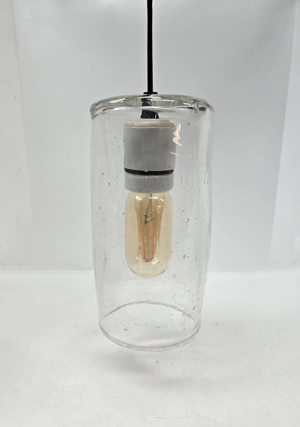 Clear Vase Pendant Light - Image 3
