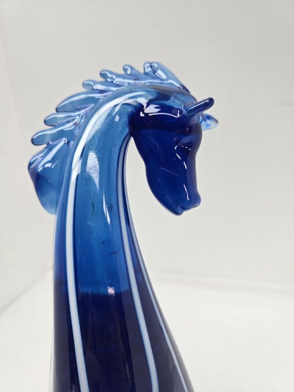 Blue Horse Sculpture - Image 4