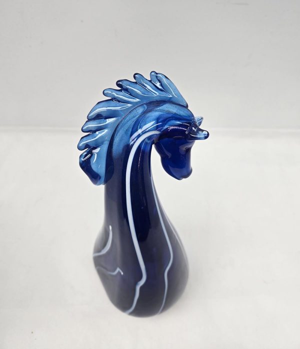 Blue Horse Sculpture - Image 3