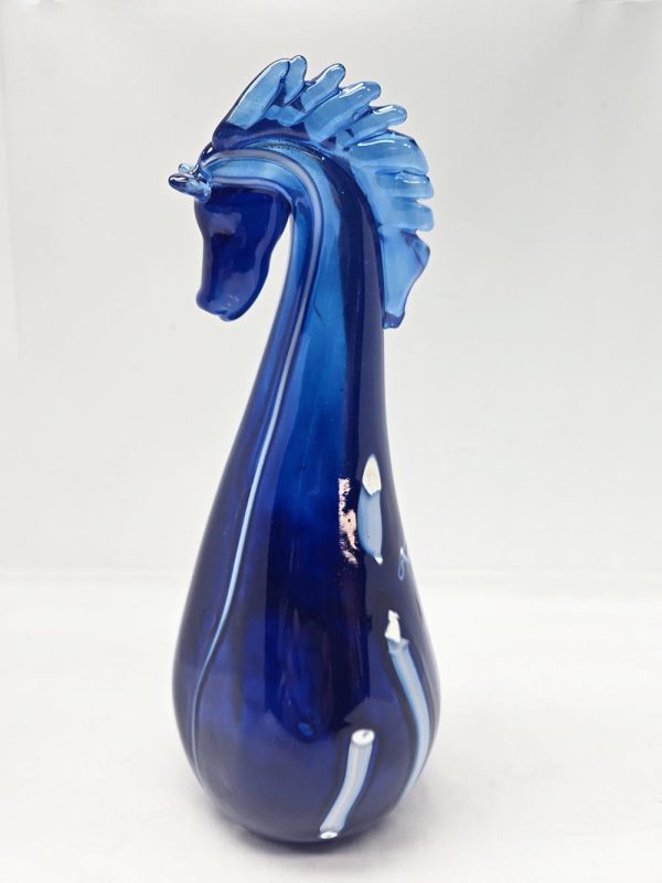 Blue Horse Sculpture