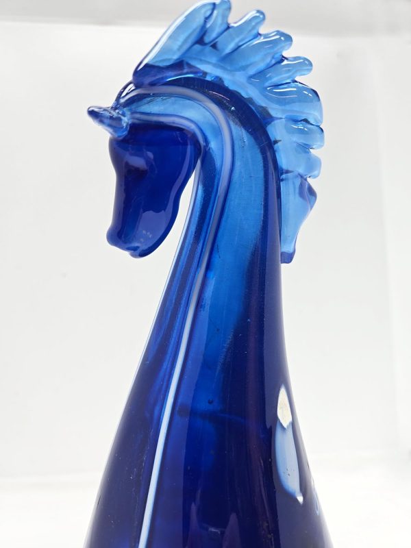 Blue Horse Sculpture - Image 2