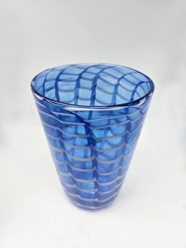 Blue Wave Vase - Image 4