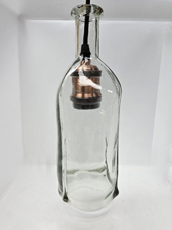 Tall Clear Bottle Pendant - Image 3