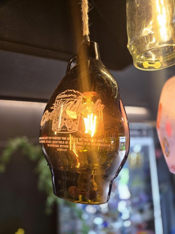Growler Bottle Pendant Light