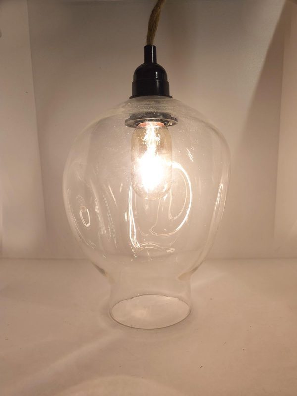 Clear Bottle Pendant
