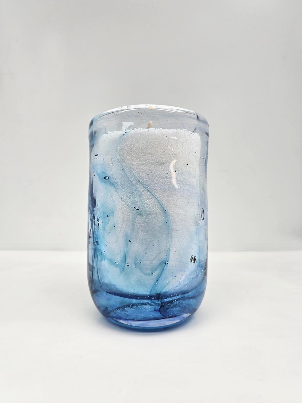 Blue Glass Candle - Image 3