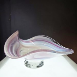 Pink and Purple Wave Bowl